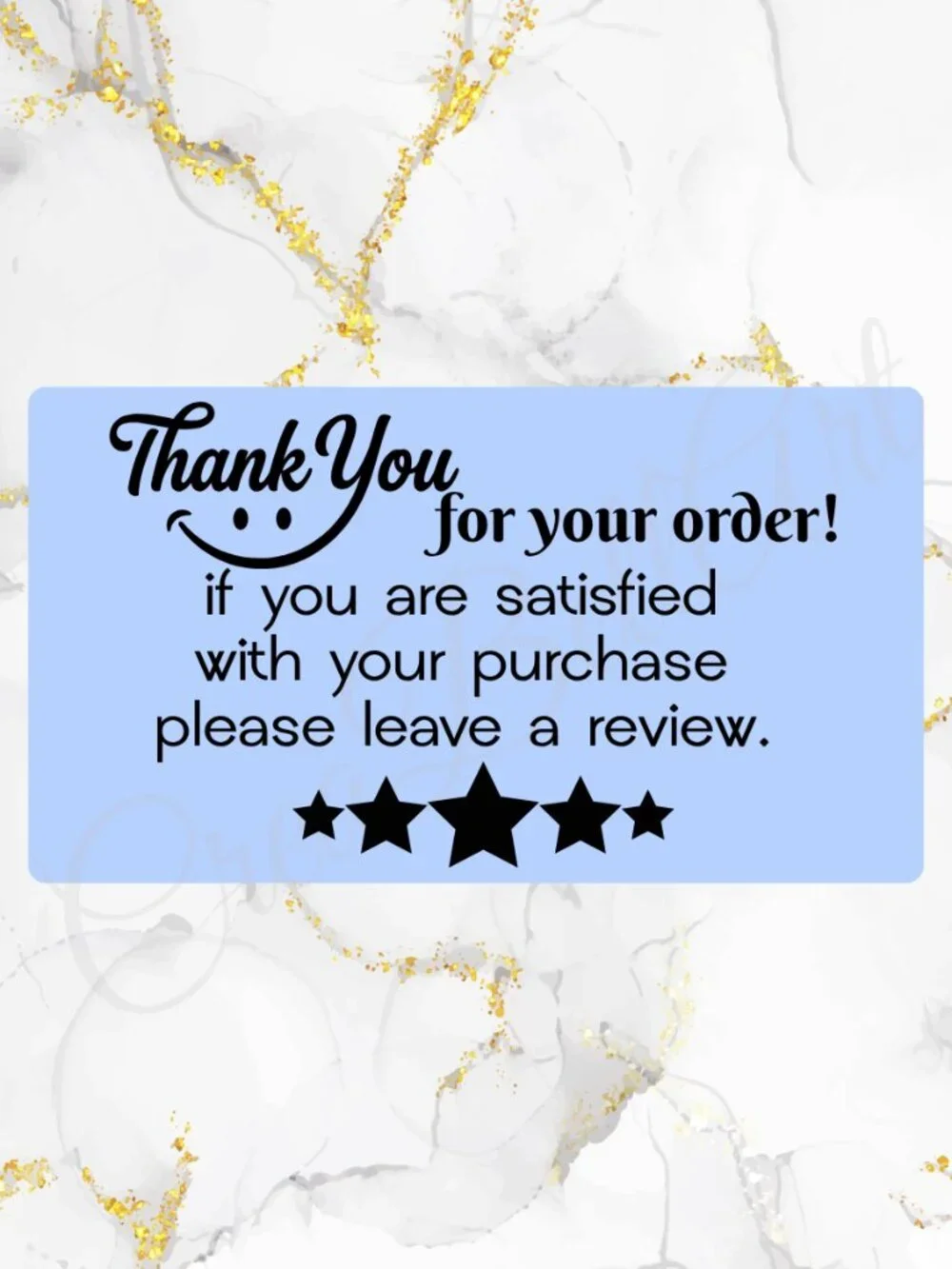 100 Thank you Stickers for Packaging Review Stickers | Small Business Labels